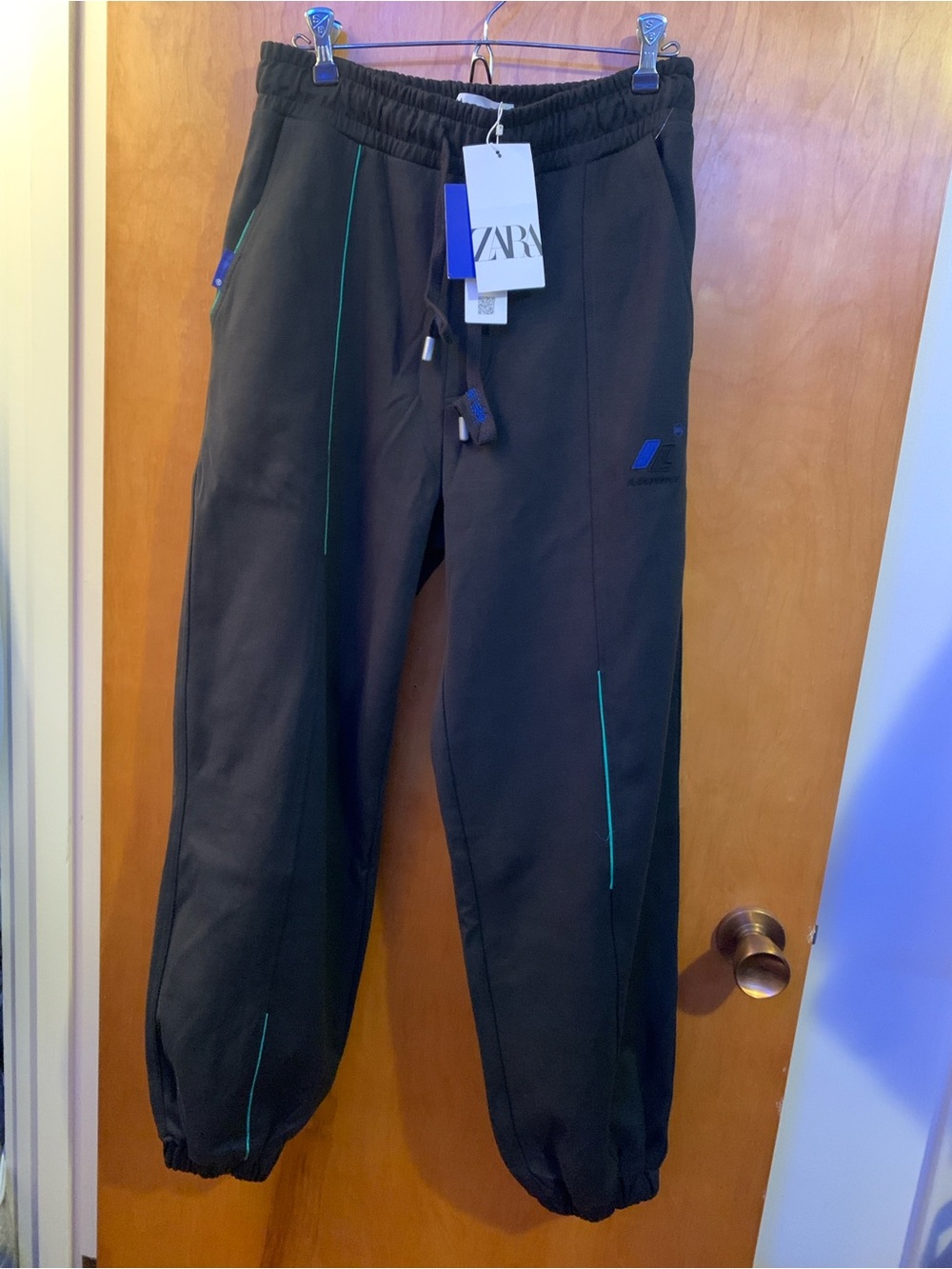 ZARA x Ader Error Jogger Pants Black - Size S-M